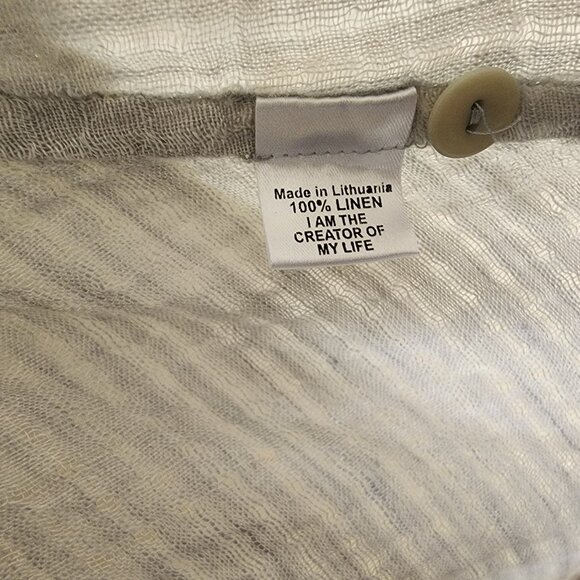 FLAX Linen Shirt or Cardigan - Picture 7 of 11